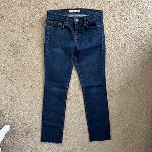 J Brand Petite Skinny Jeans Raw Hem 27” Inseam Size 26